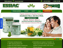Tablet Screenshot of essiac.pl